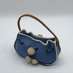 blue bag, wallet, accessory