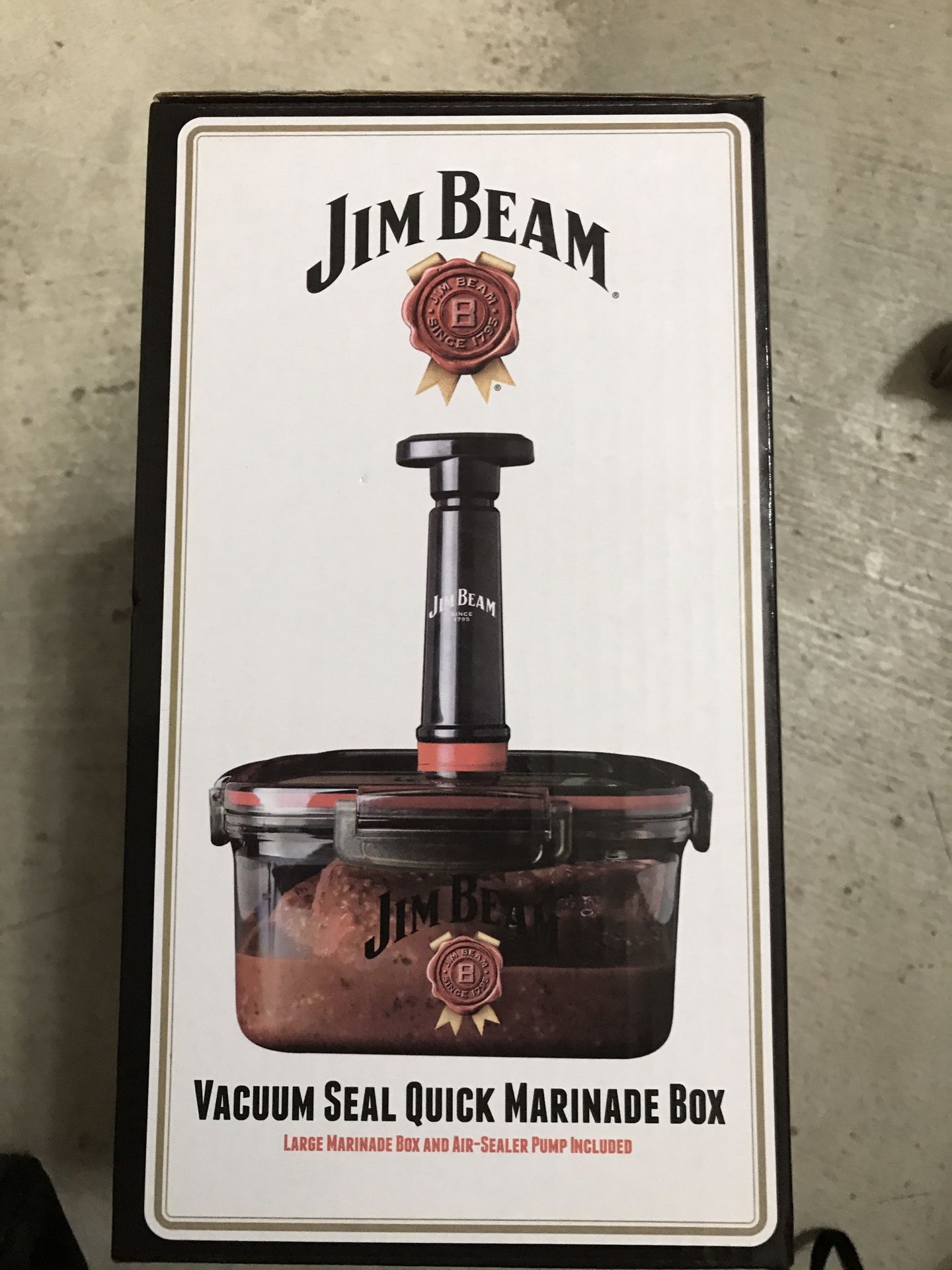 Jim Beam - Vacuum Seal Marinade Box