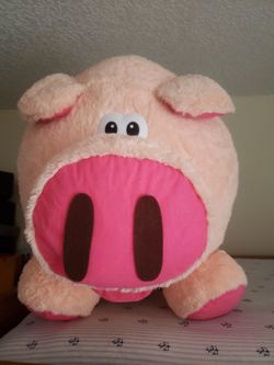 Huge Stuffed Pig - Brand New