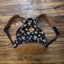 Floral backpack