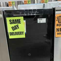 BLACK DISHWASHER 