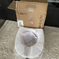 Medline raised toilet seat with lock