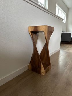 Side table solid wood