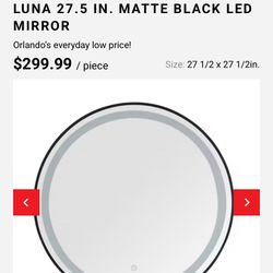 Luna LED Mirror By Studio Design