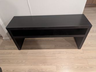 IKEA LACK black console table