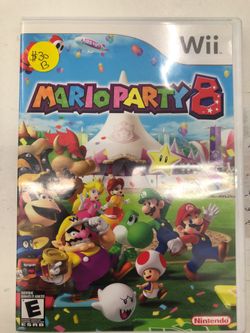 Mario party best sale 8 wii used