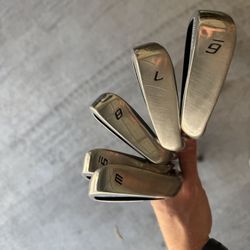 Irons 6-W; Included 3-iron and PW