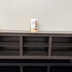 Gray 70” TV Console