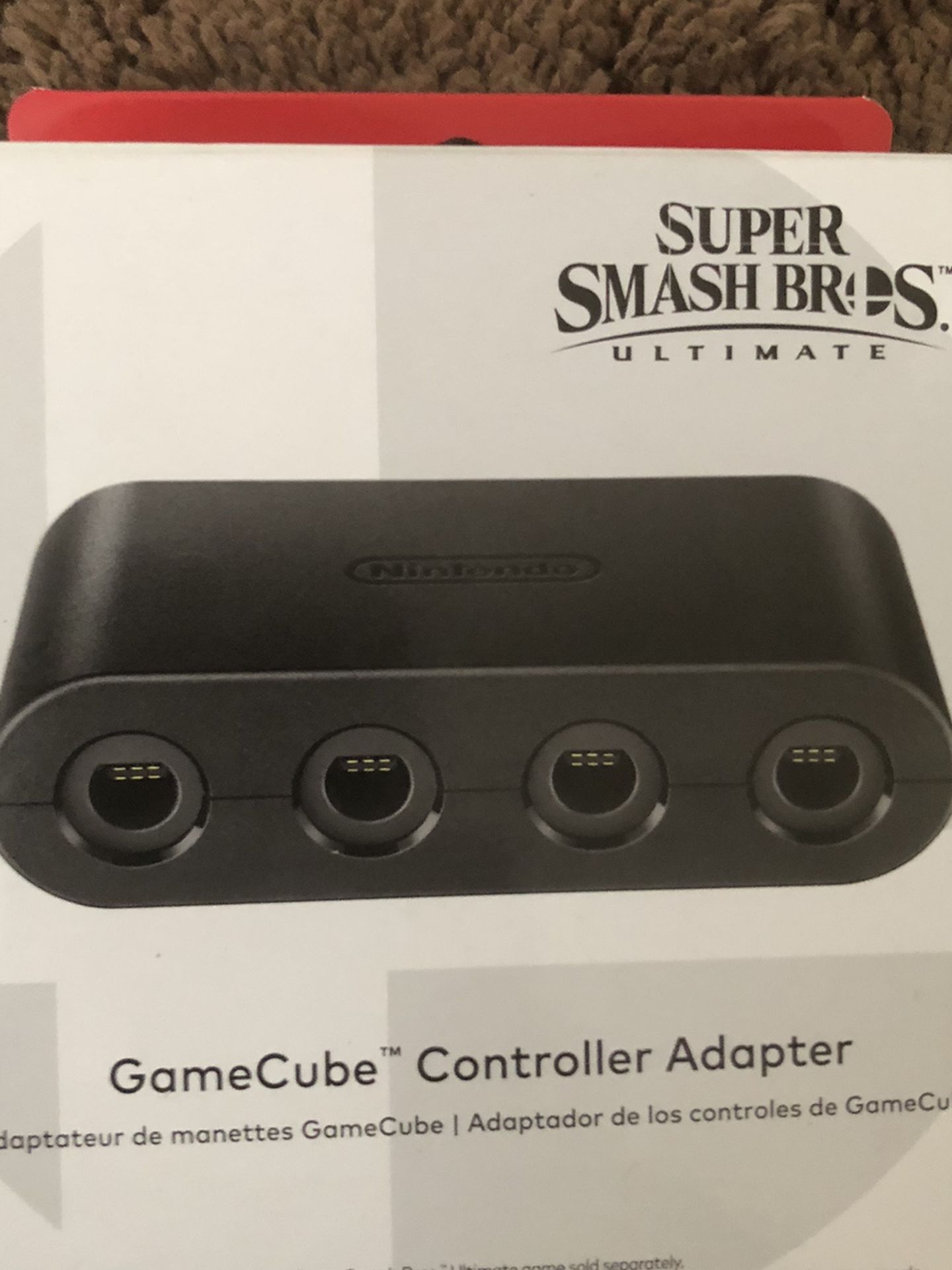 Gamecube Controller Adapter For Wii U & Switch