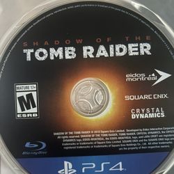 Shadow Of The Tomb Raider Ps4