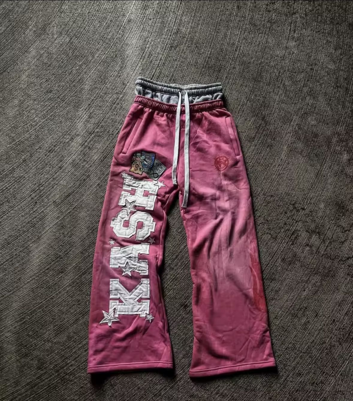 Double waisted sweatpants
