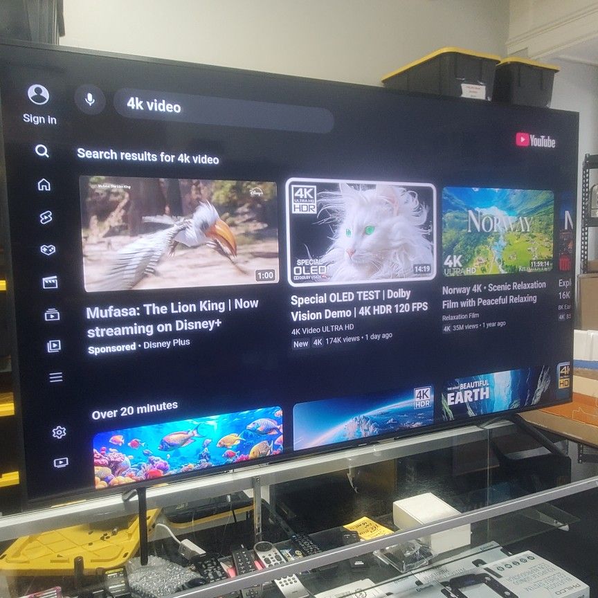 SAMSUNG 65" QLED SMART TV LED 4K HDR Q60R LIKE NEW WITH GUARANTEE π―π₯π₯π₯©π₯π₯