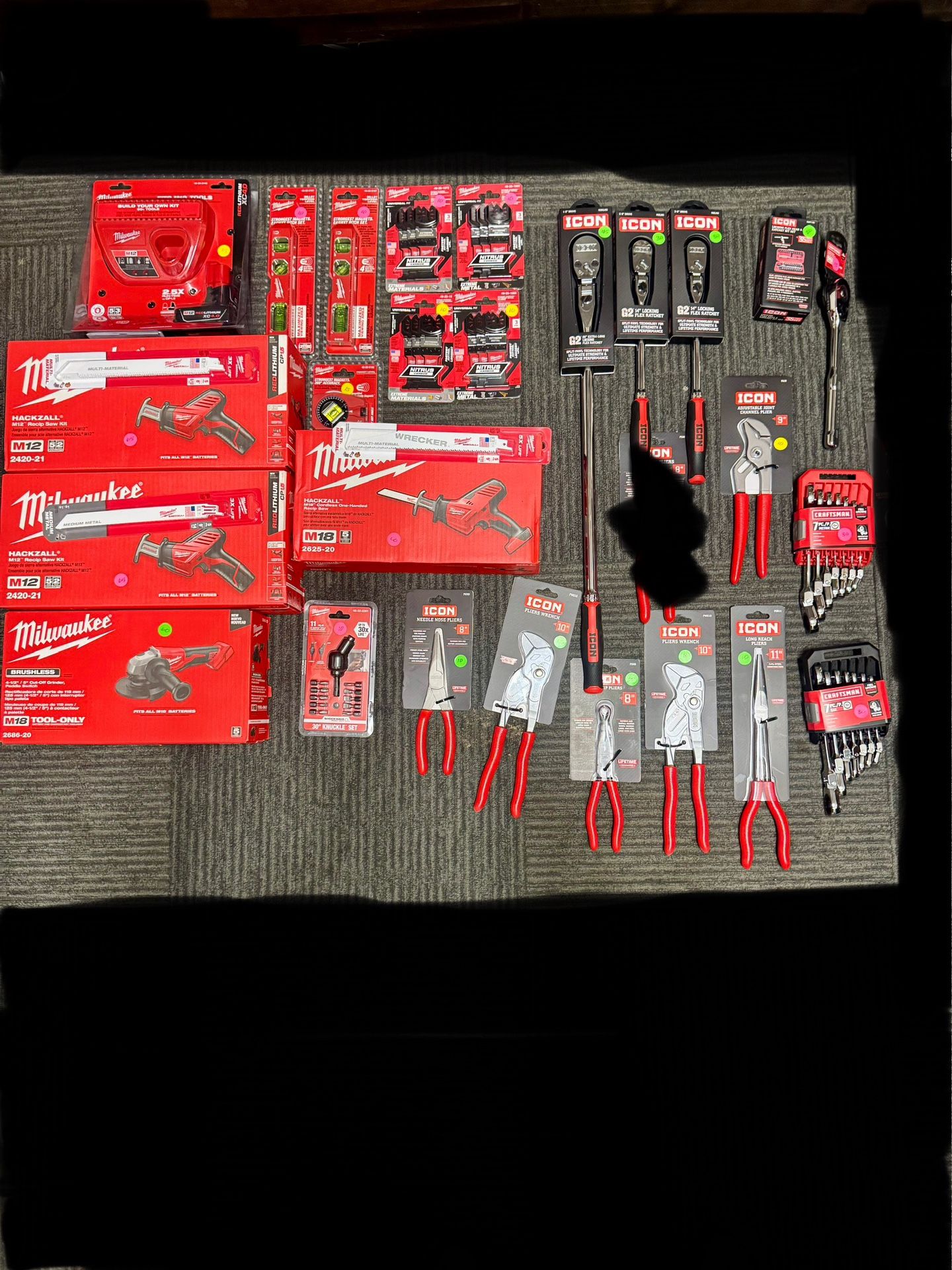 Milwaukee Icon & Craftsman Tools