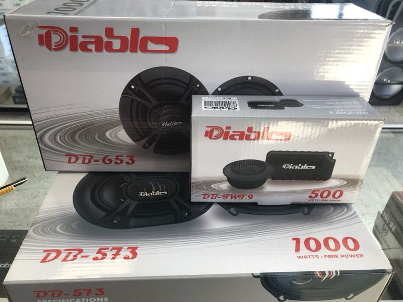 Diablo #1 special 6x9. 6.5 and tweeters