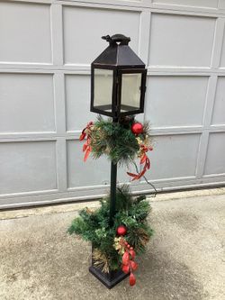 Christmas Halloween light post lamp prop booth