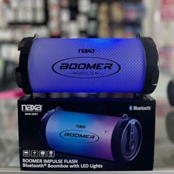 Boomer Impulse Flash Bluetooth Boombox with LED