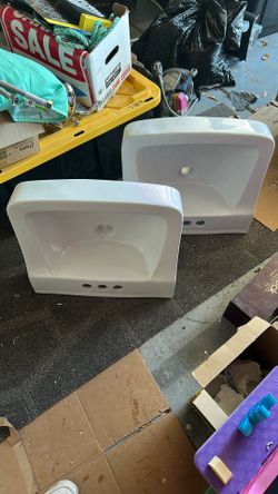 2 Wall Mount Sink