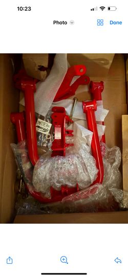 Pro Comp Multiple shock hoop power coded red