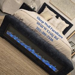 ✨️ King, Cal King, Queen Bed Frame ✨️ Furniture Sectionals, Bedrooms, Dining Avail