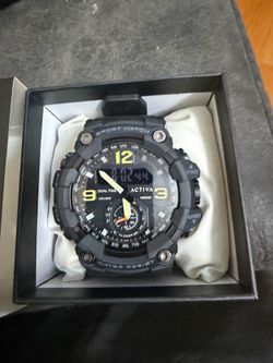Activa X Invicta BlackOps Digital Men's Watch - 56mm, Black (ACW1637-001)