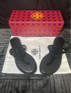 Tory Burch Miller Sandals Black