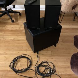 Klipsch RP-51 Powered Speakers With SW-450 Subwoofer