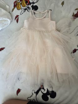 Pink With Pearl Dress