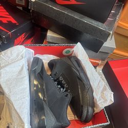 New Black Cats 3 Size 9.5 