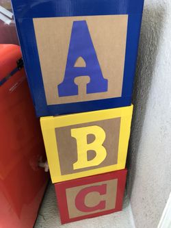 ABC And 123 Blocks