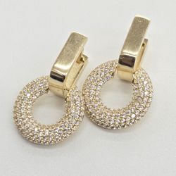 10kt Real Gold Fashion Earring For Women
