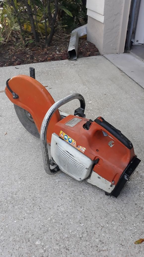 Stihl concrete saw NOT RUN FIRST COME FIRST SEVRE