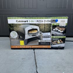 Cuisinart 3-in-1 Pizza Oven, Griddle, and Grill