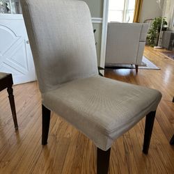 6 Gray Dining Chairs
