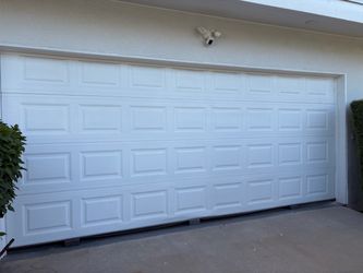 Garage door panels and Liftmaster Opener