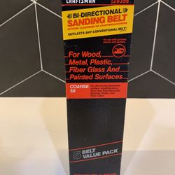 3” x 21” COARSE 50 New Vintage CRAFTSMAN Sanding Belt