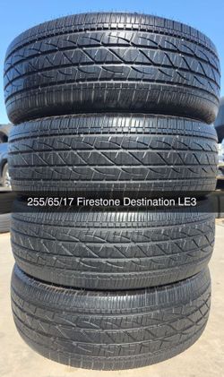 255/65/17 Firestone Destination LE3
