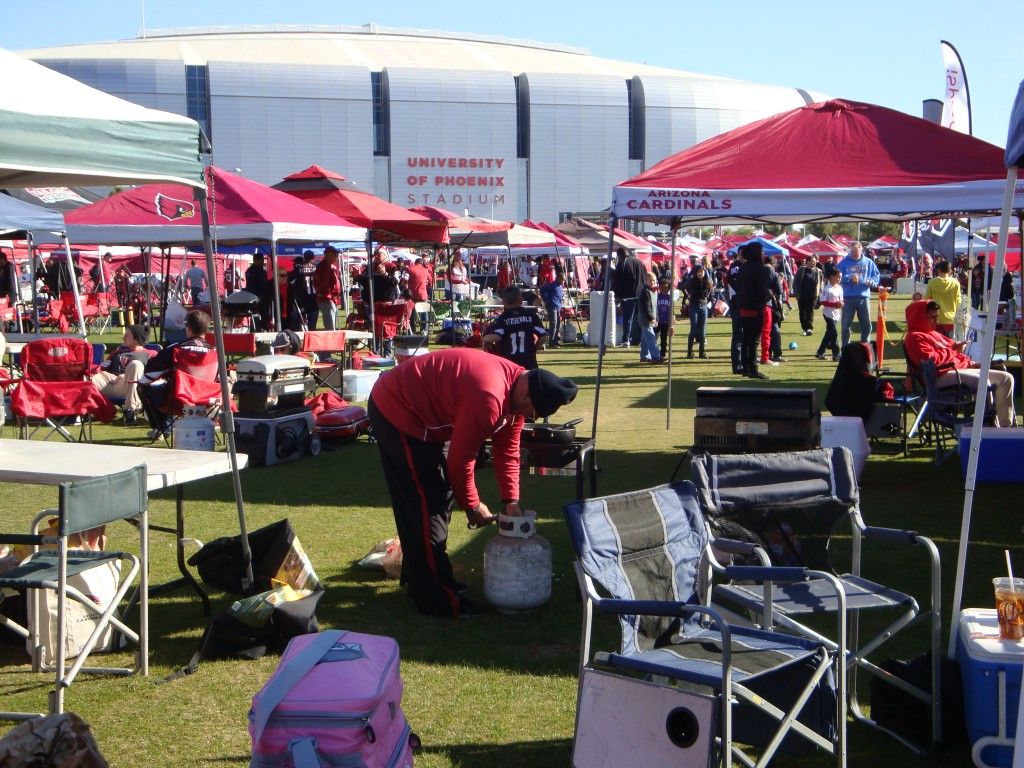 Orange WEST Parking Pass Arizona Cardinals Cards AZ LA Los Angeles Rams Next To Stadium 