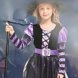 Costume “Little Naughty Violet Witch” Child Size XL