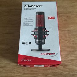 HyperX Quadcast Gaming Microphone (Brand New)