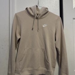 beige/tan nike hoodie