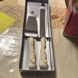 Cake Sever And Knife 13 Quantity