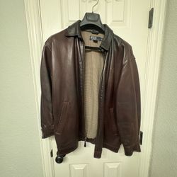Polo Leather Jacket Sm 150$