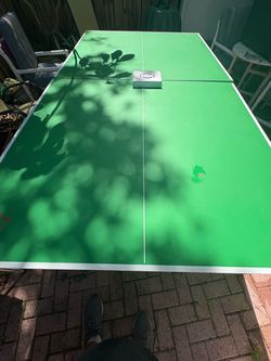 Prince folding ping pong table w/NIB net & posts