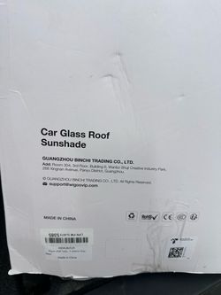 Wigoo Car Glass Roof Sunshade