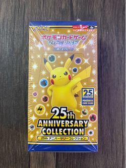 Pokémon TCG 25th Anniversary  Booster Box Japanese Sealed