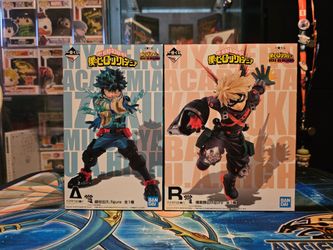My hero Academia Ichiban figure lot
