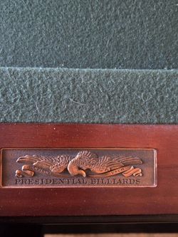 Nice high end Pool table Presidential Billiards billiard game
