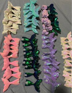 Mermaid Tail Hair Clips