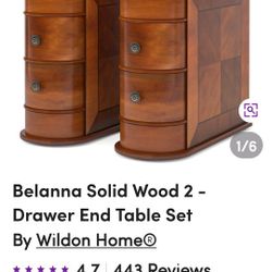 Two End Tables