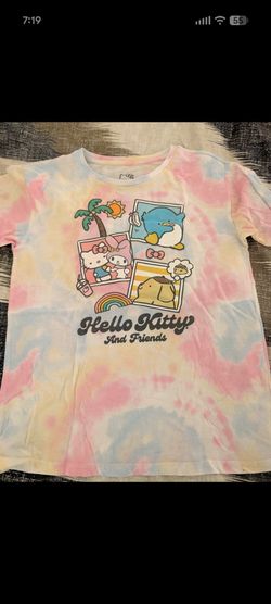 Hello kitty tide eye shirt